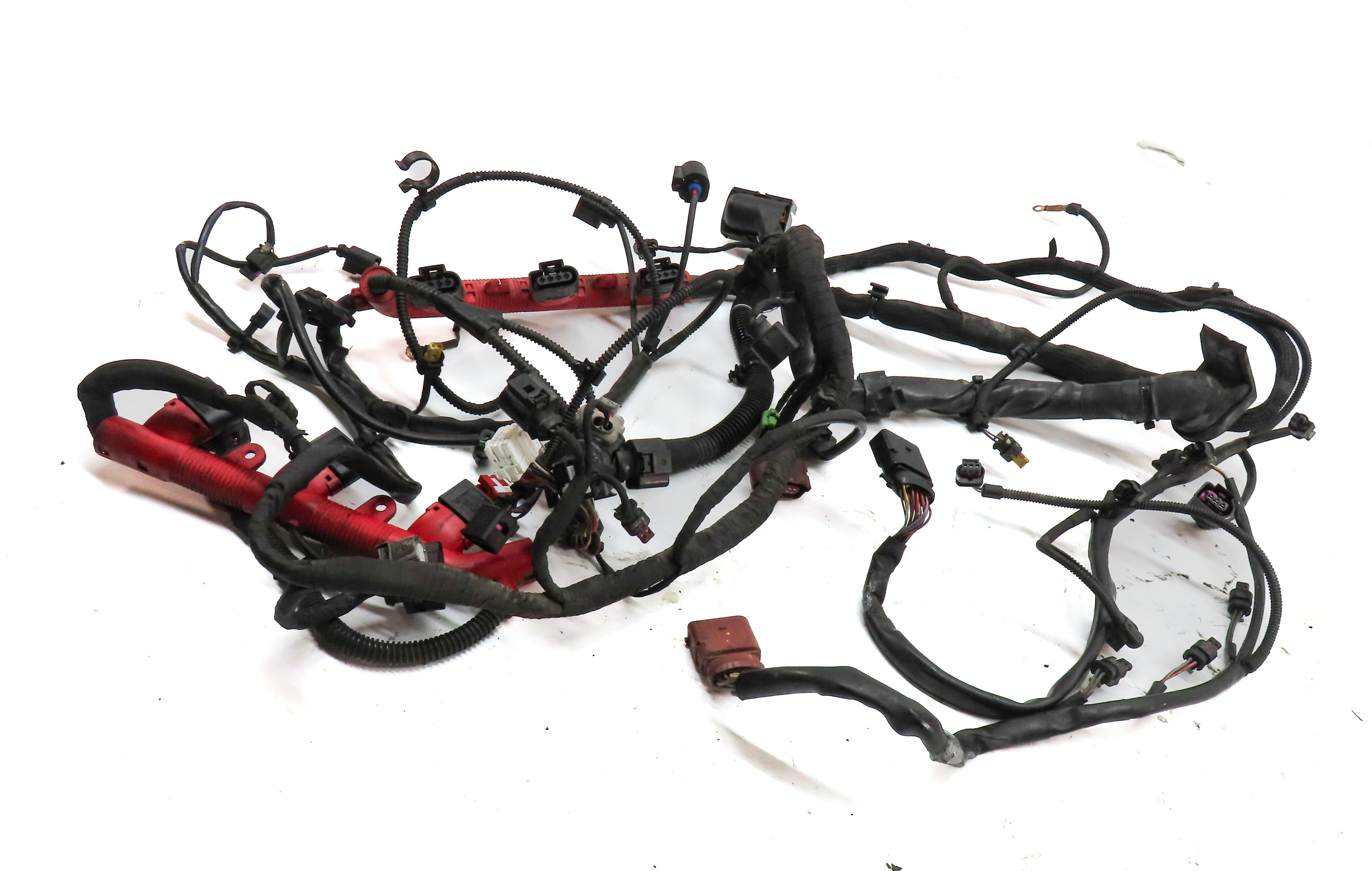 2014 AUDI Q7 (4L) 3.0L SUPER (CTWA) ENGINE WIRE WIRING HARNESS LOOM — exact item pictured